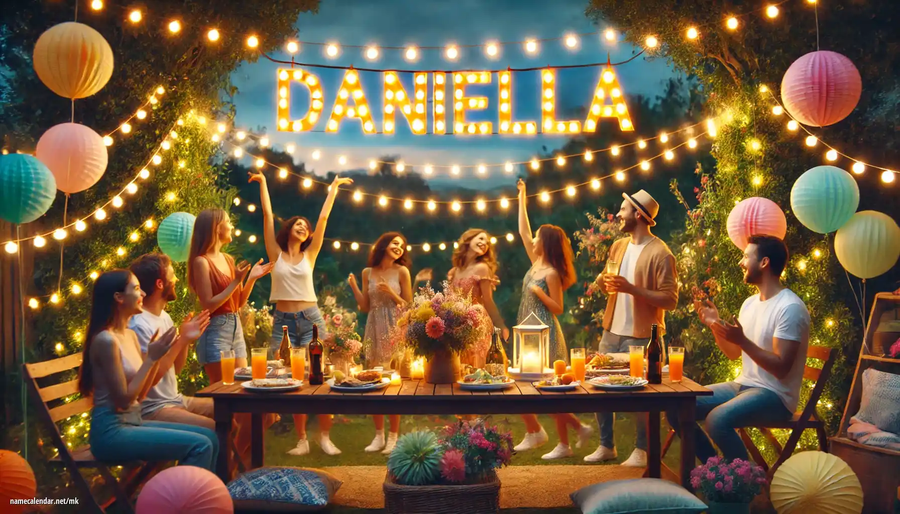 Прослава на именден и име - Daniella