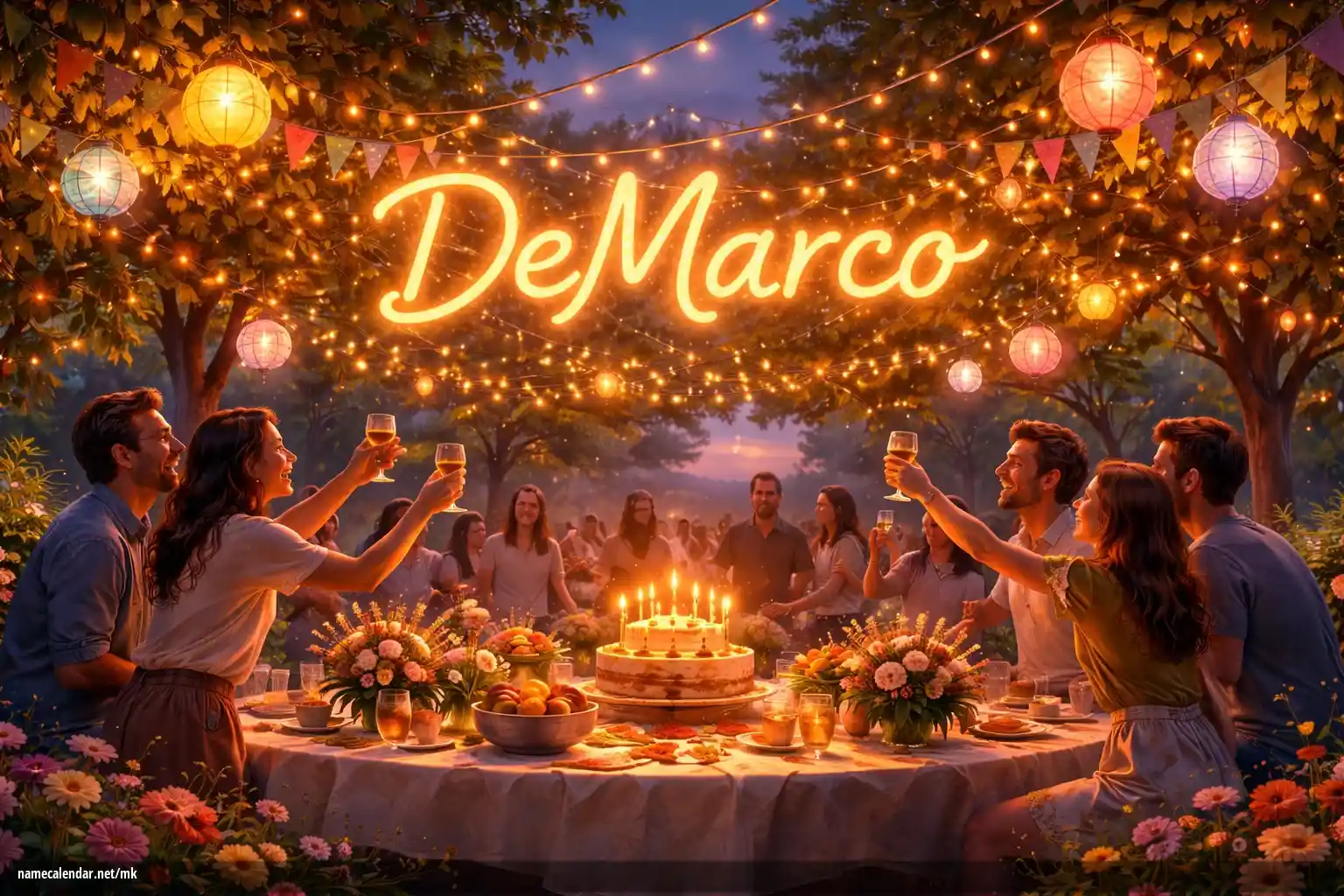 Прослава на именден и име - DeMarco