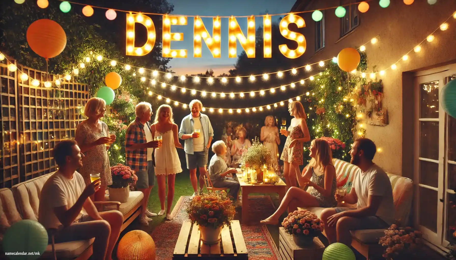 Прослава на именден и име - Dennis