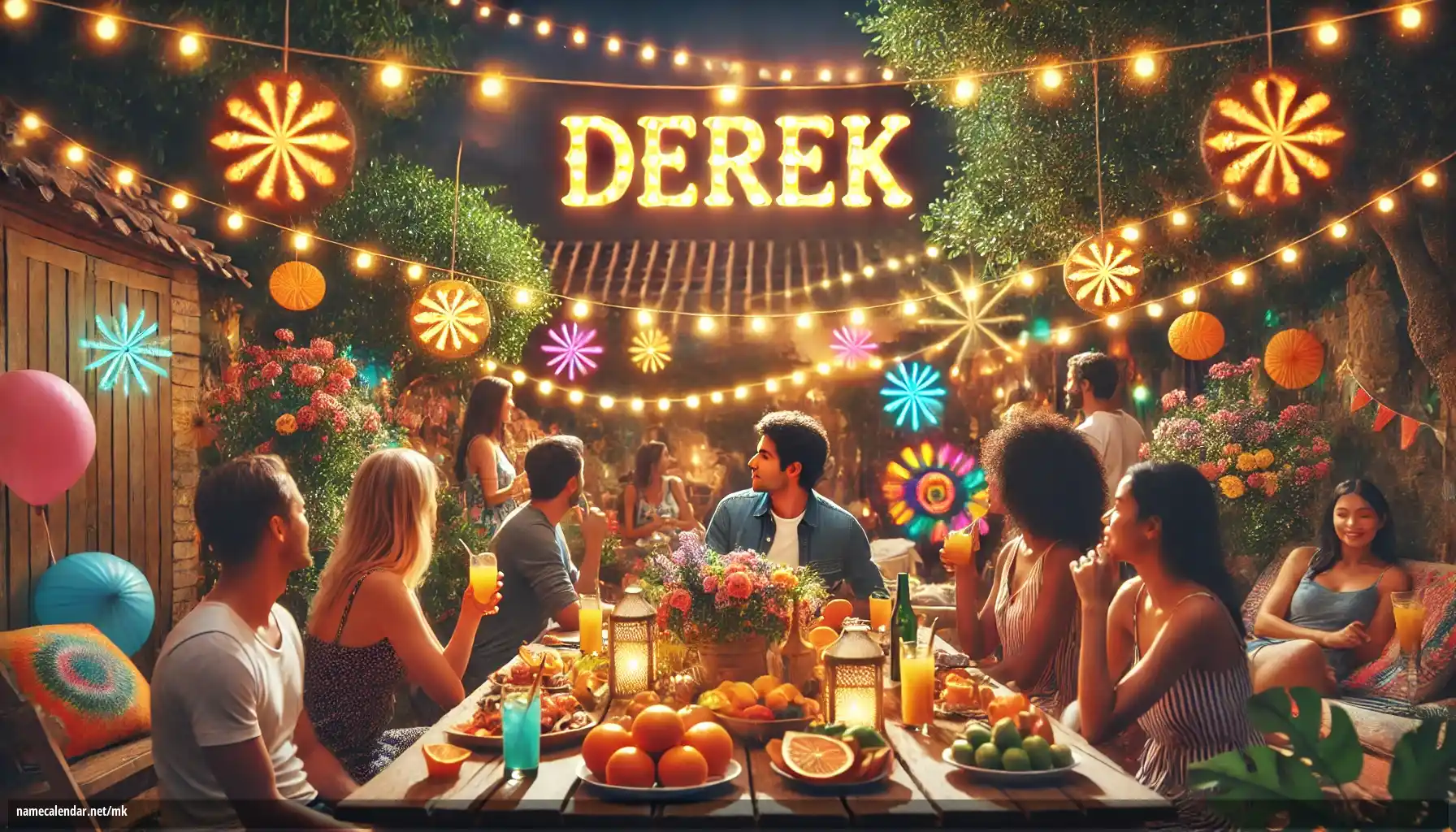 Прослава на именден и име - Derek