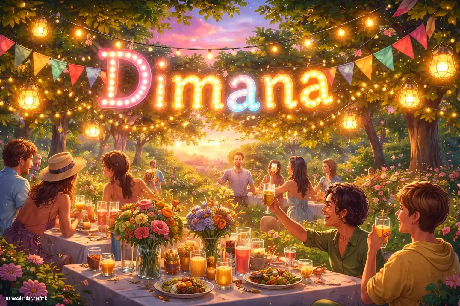 Прослава на именден и име - Dimana