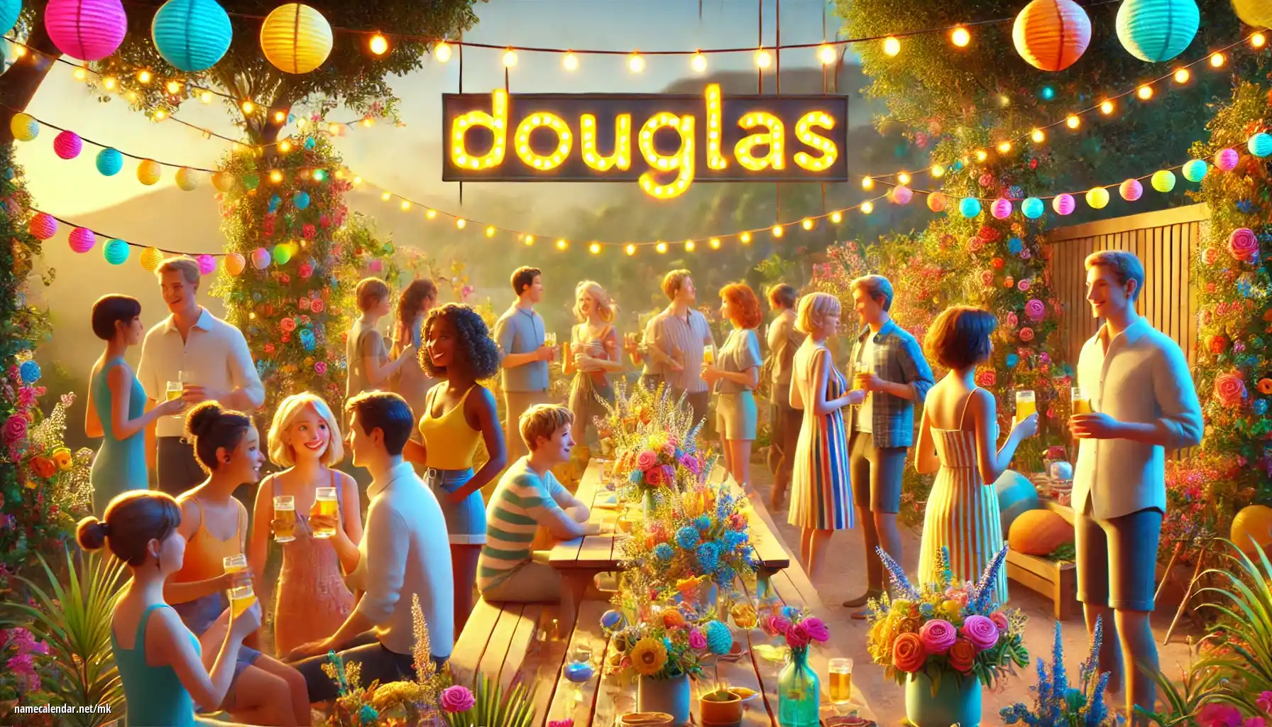 Прослава на именден и име - Douglas