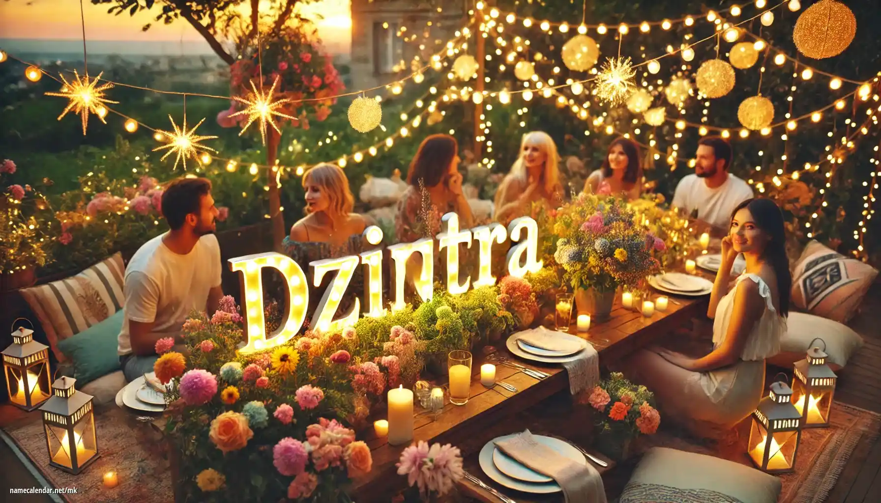 Прослава на именден и име - Dzintra