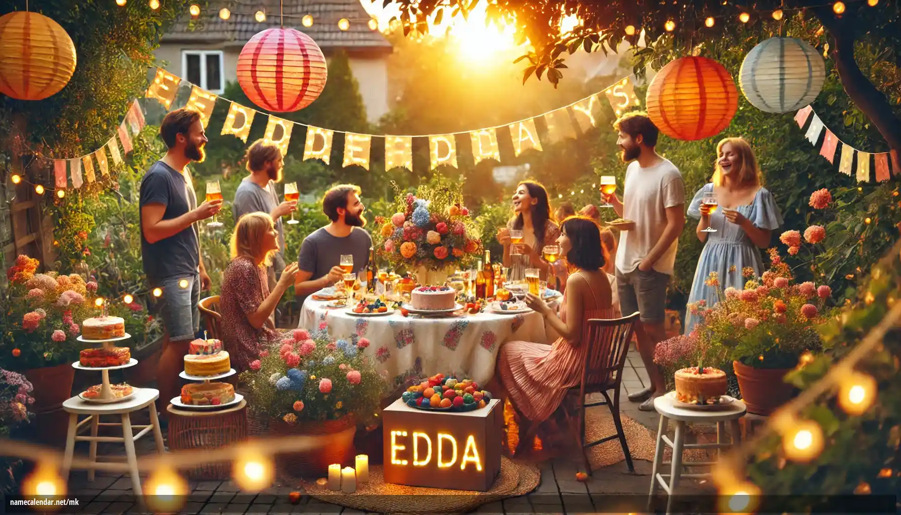 Прослава на именден и име - Edda