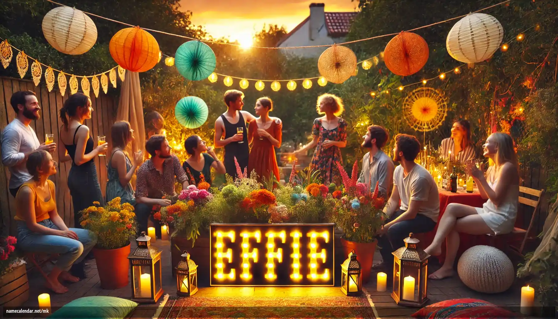 Прослава на именден и име - Effie