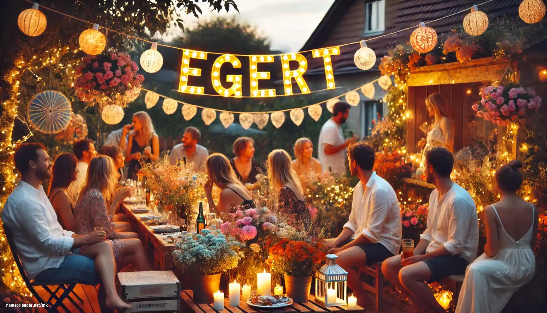 Прослава на именден и име - Egert