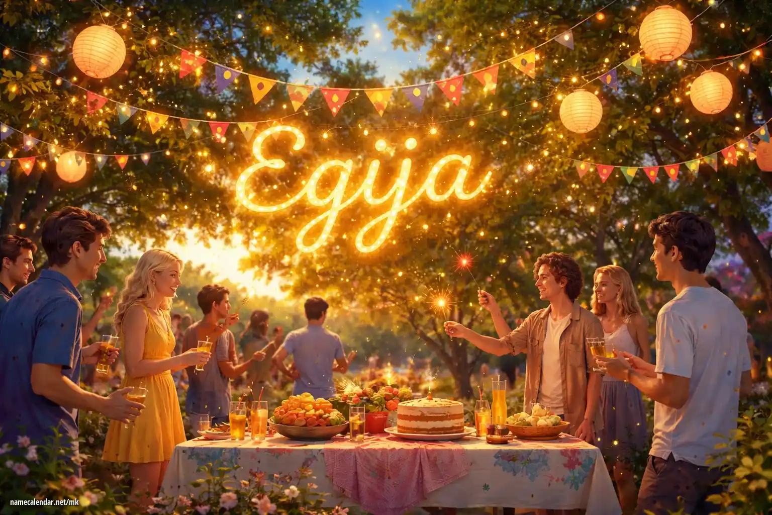 Прослава на именден и име - Egija