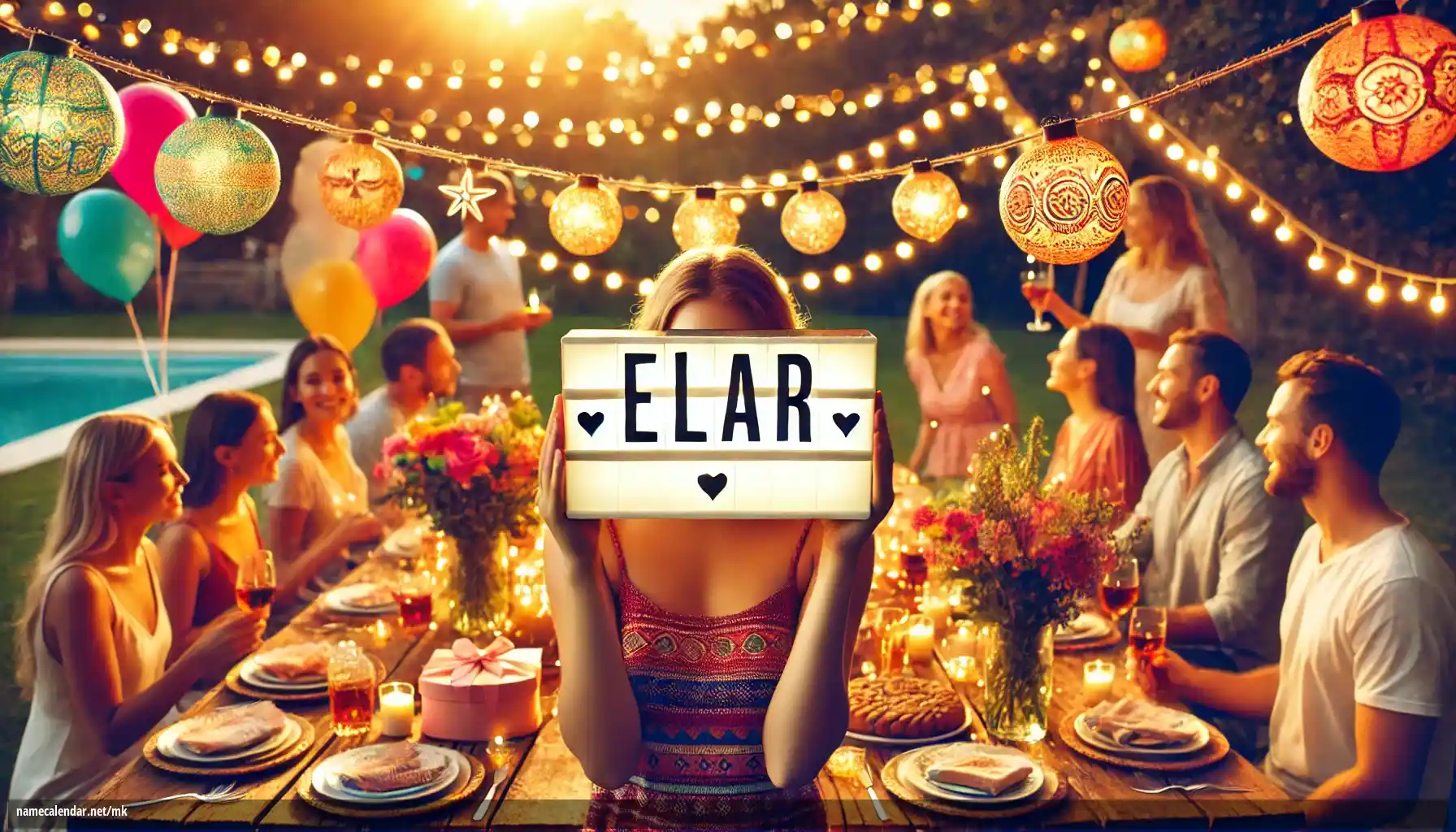 Прослава на именден и име - Elar