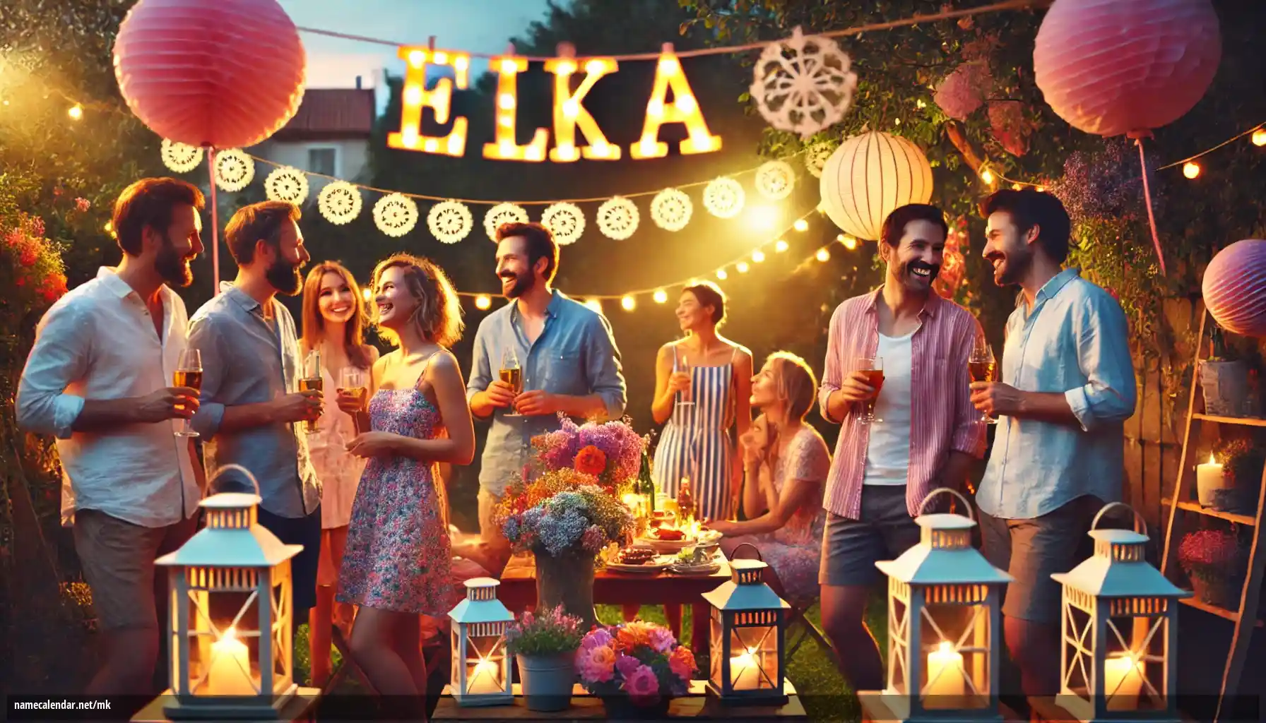 Прослава на именден и име - Elka