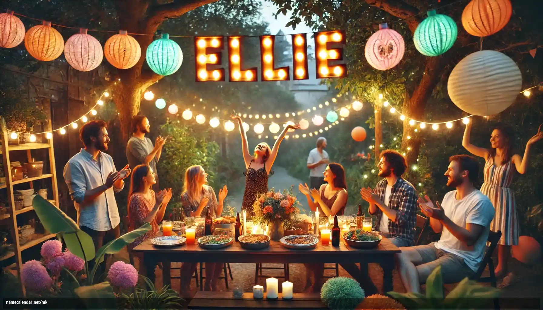 Прослава на именден и име - Ellie