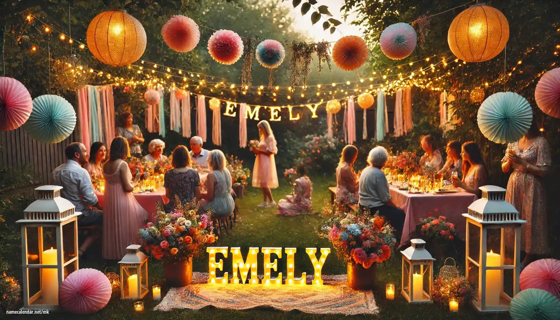 Прослава на именден и име - Emely