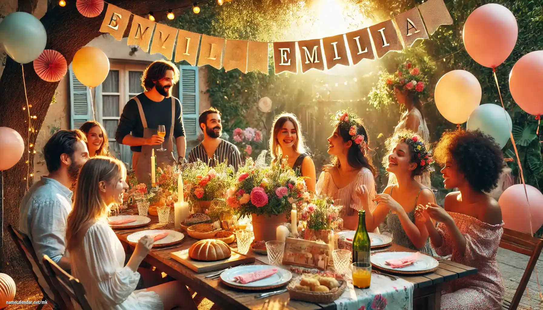 Прослава на именден и име - Emilia