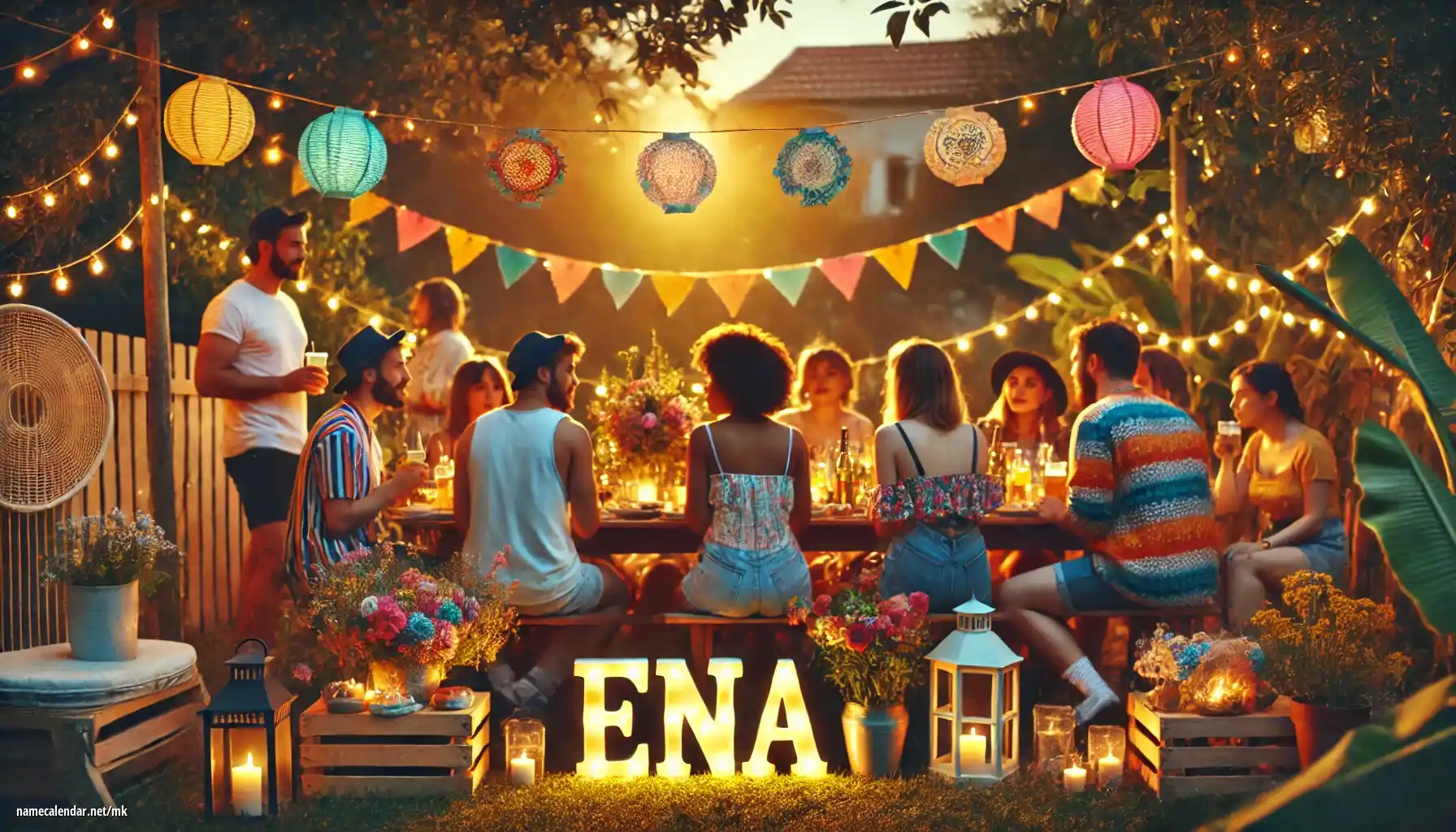 Прослава на именден и име - Ena