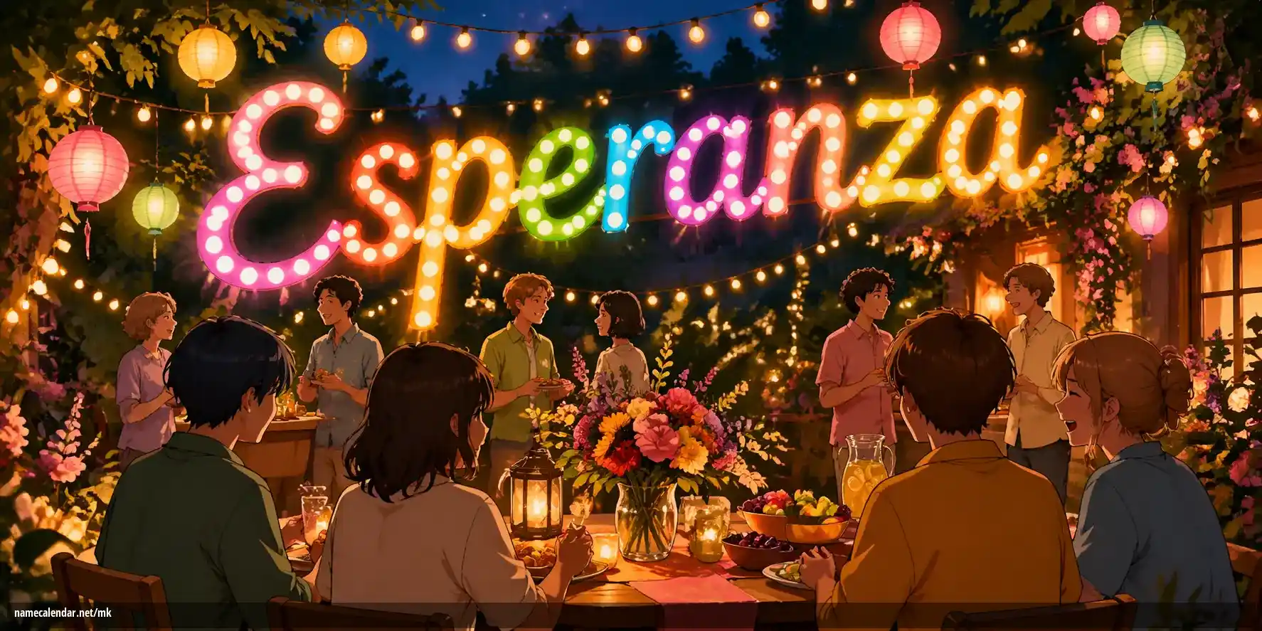 Прослава на именден и име - Esperanza