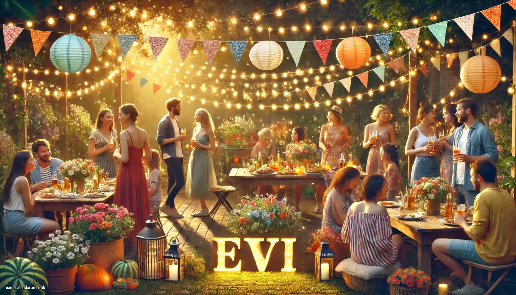 Прослава на именден и име - Evi