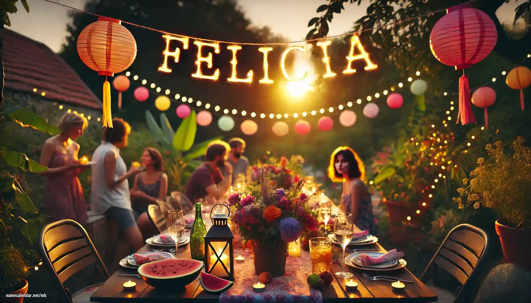 Прослава на именден и име - Felicia