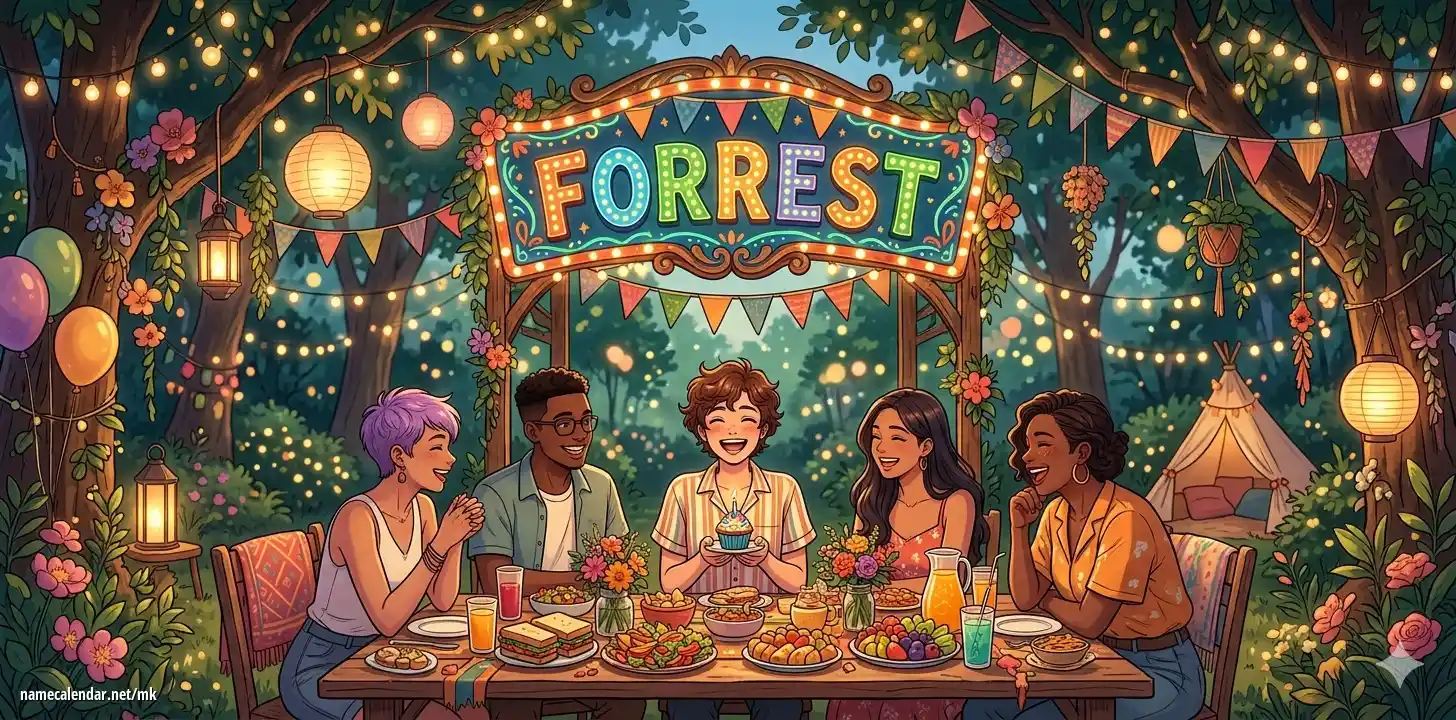 Прослава на именден и име - Forrest
