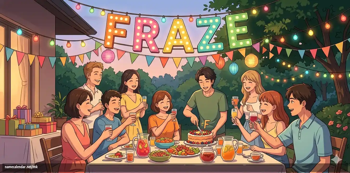 Прослава на именден и име - Fraze