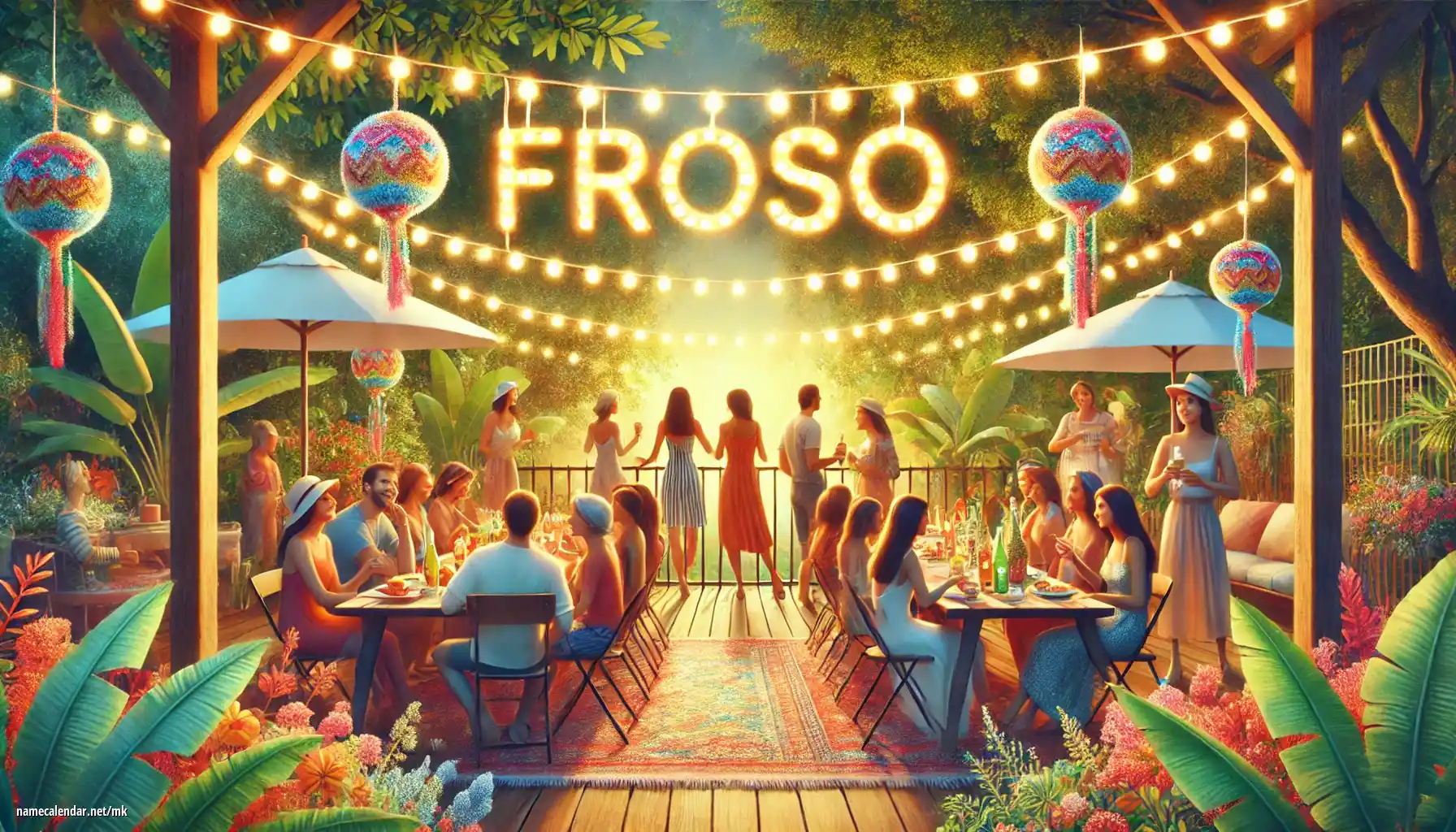 Прослава на именден и име - Froso