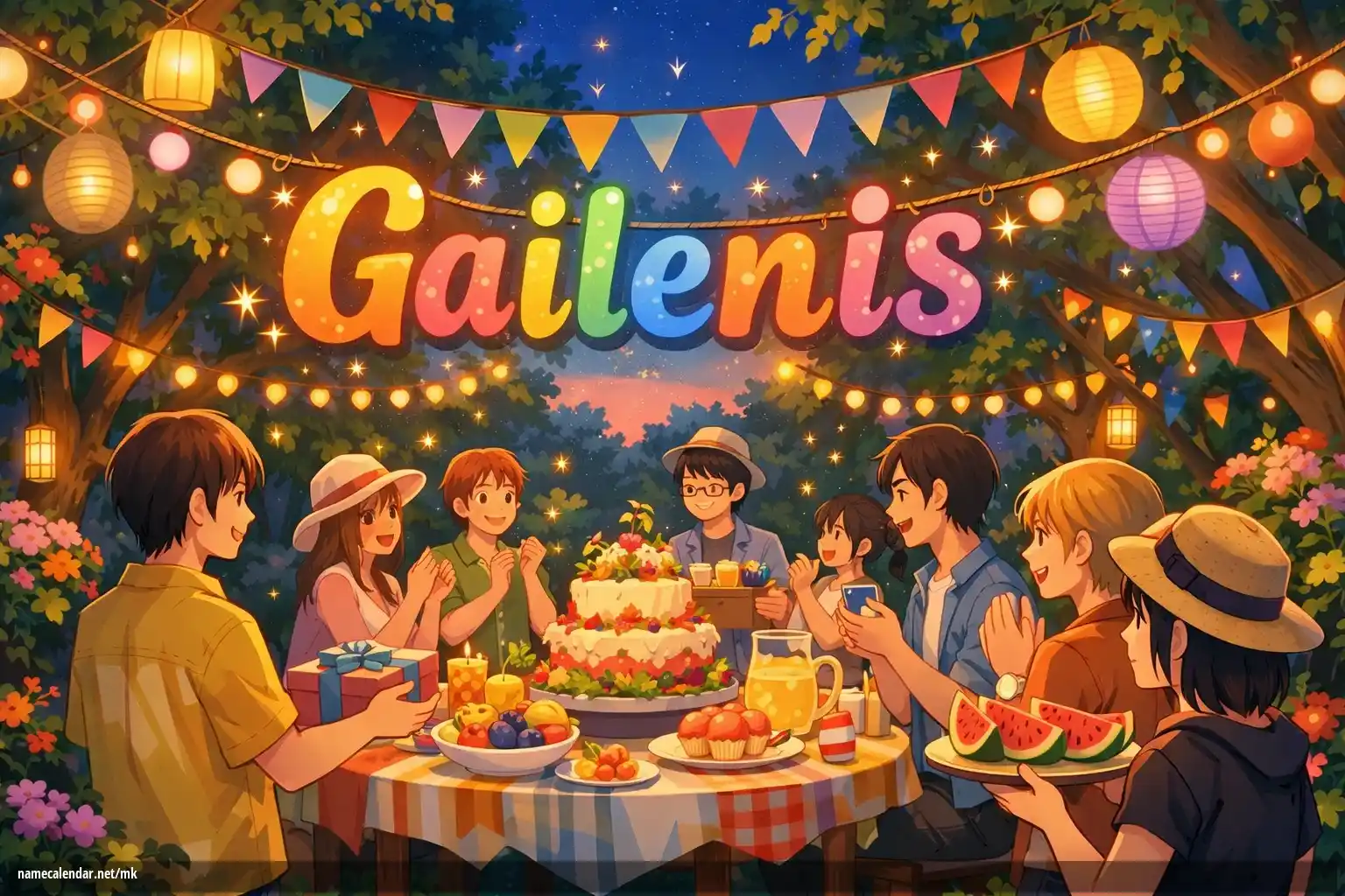 Прослава на именден и име - Gailenis