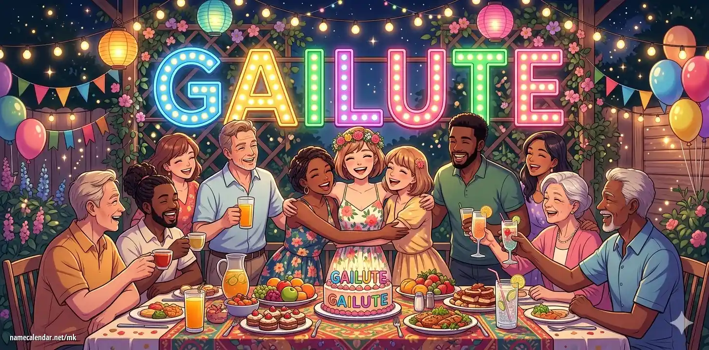 Прослава на именден и име - Gailute