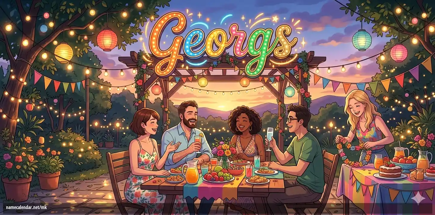 Прослава на именден и име - Georgs
