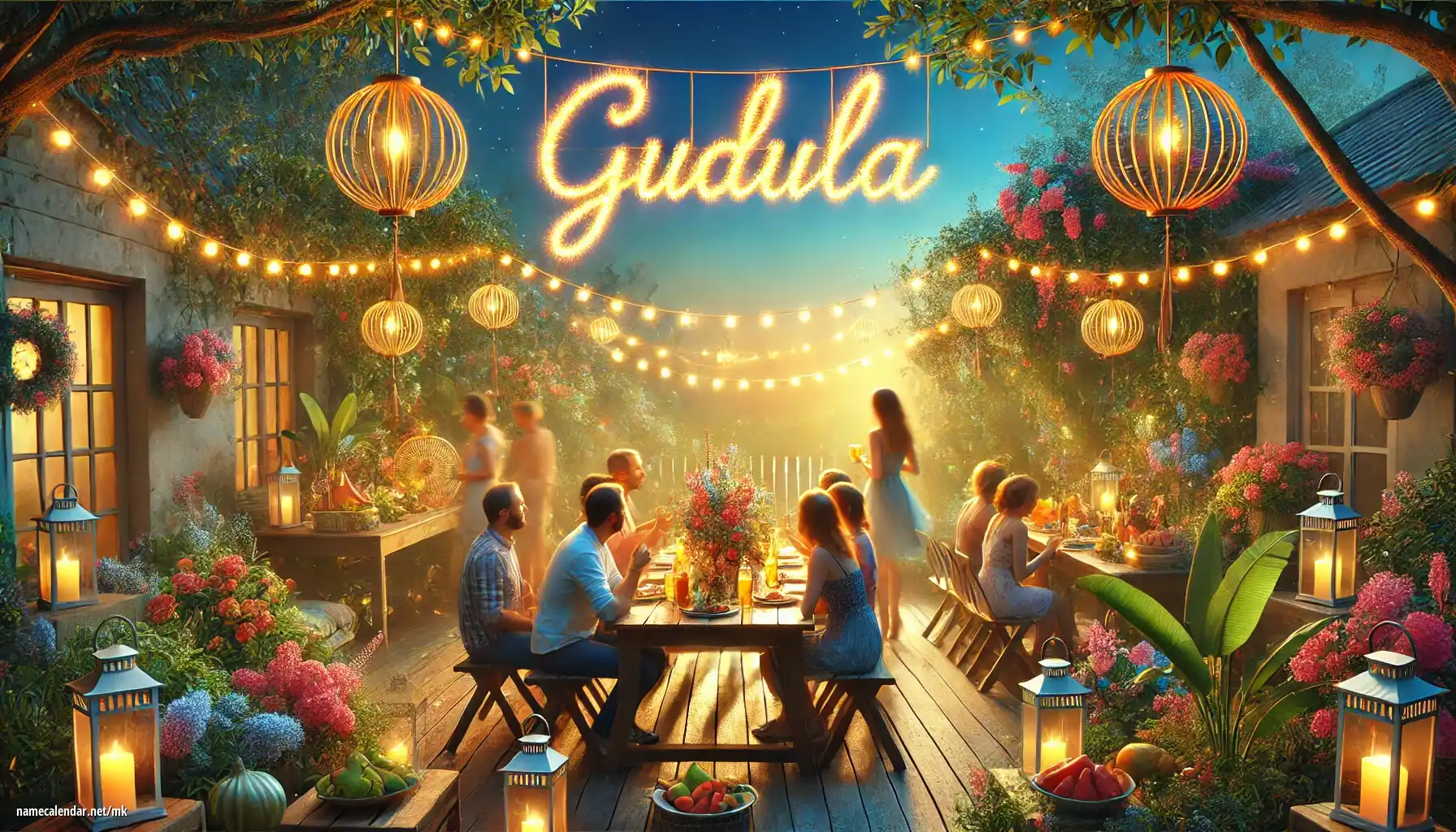 Прослава на именден и име - Gudula