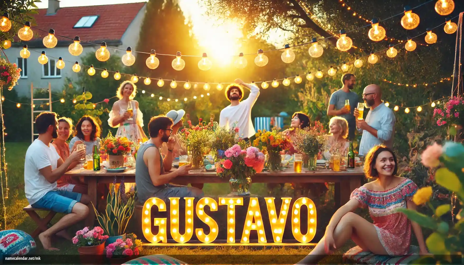 Прослава на именден и име - Gustavo