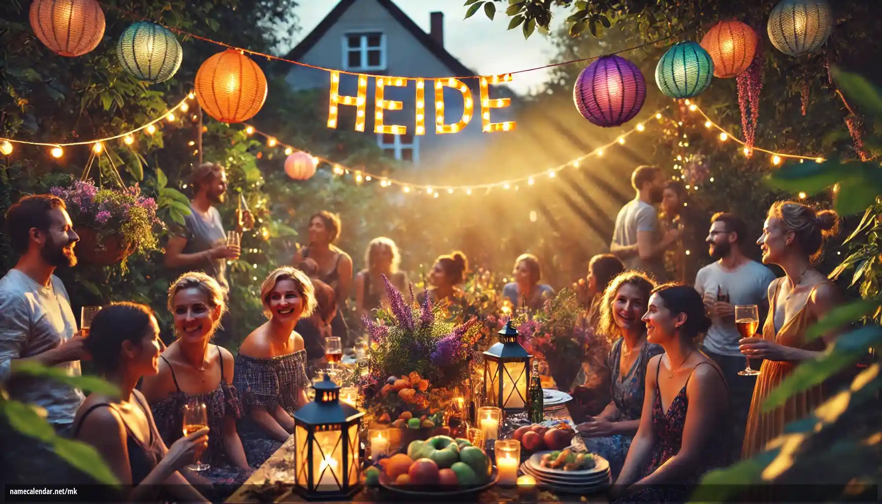 Прослава на именден и име - Heide