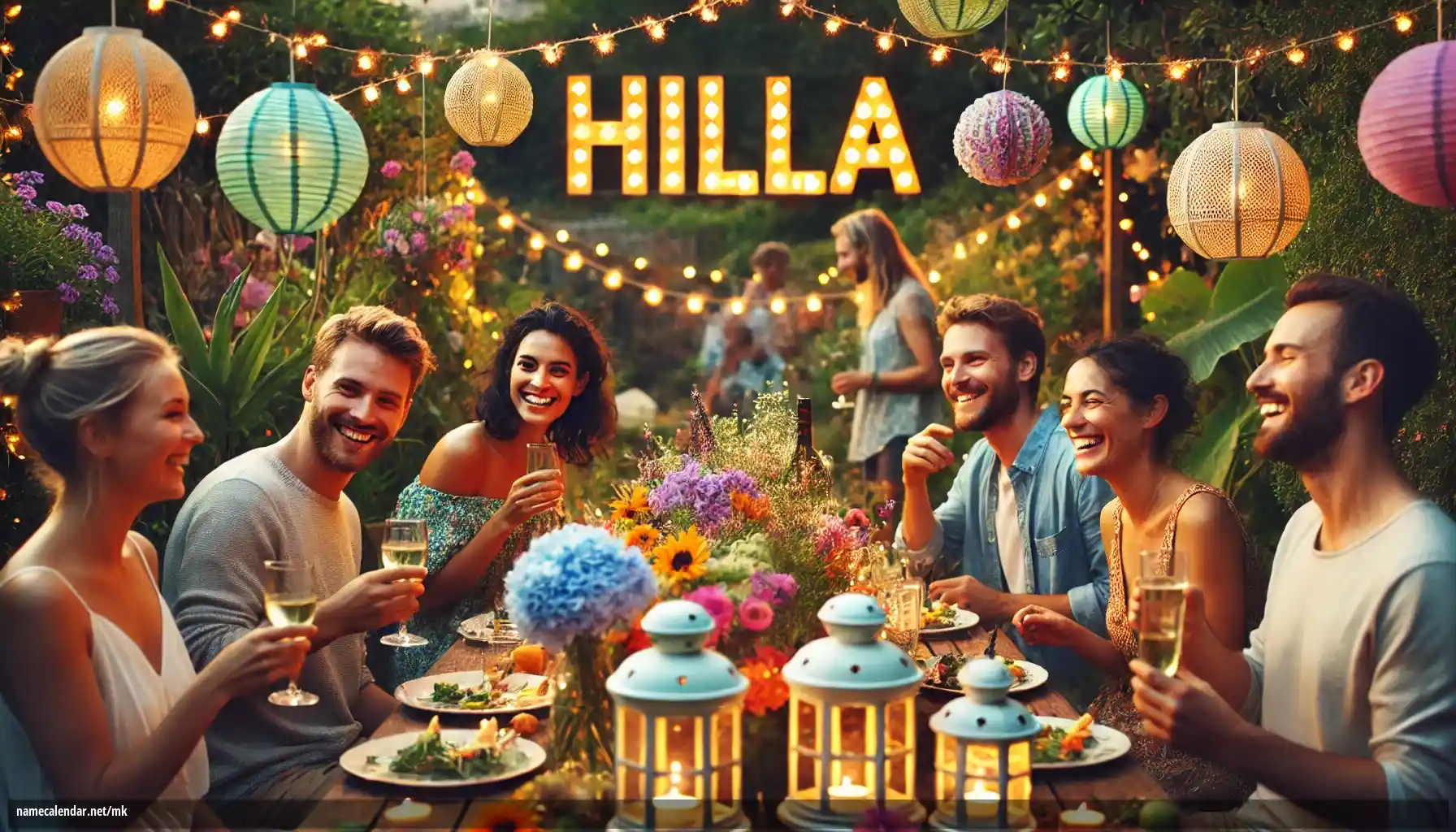 Прослава на именден и име - Hilla