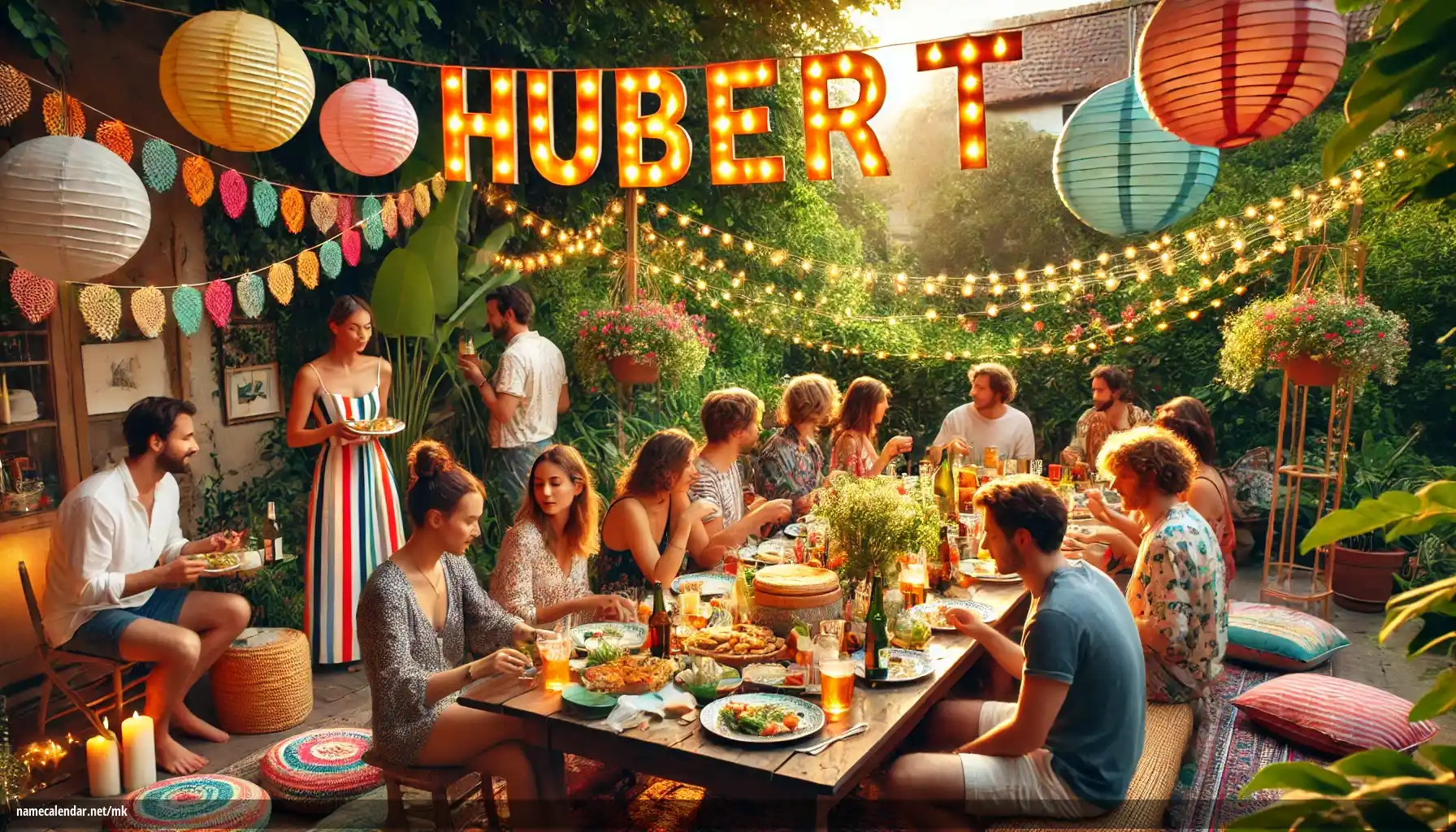 Прослава на именден и име - Hubert