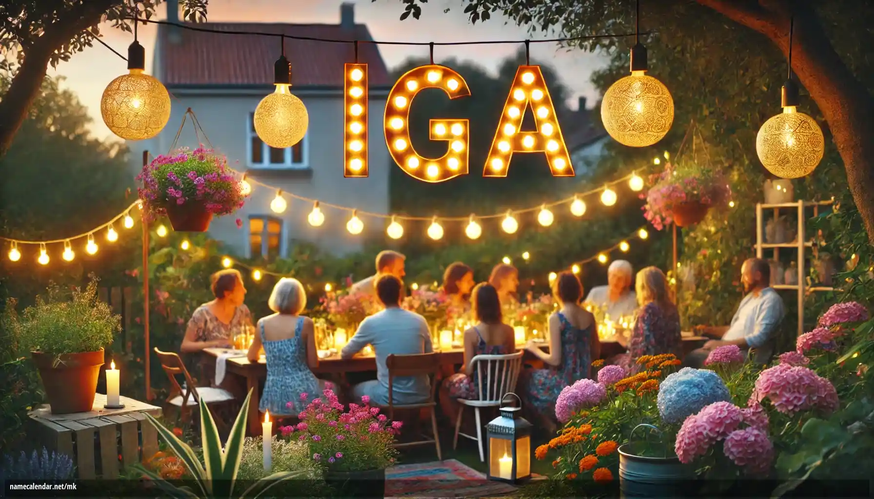 Прослава на именден и име - Iga