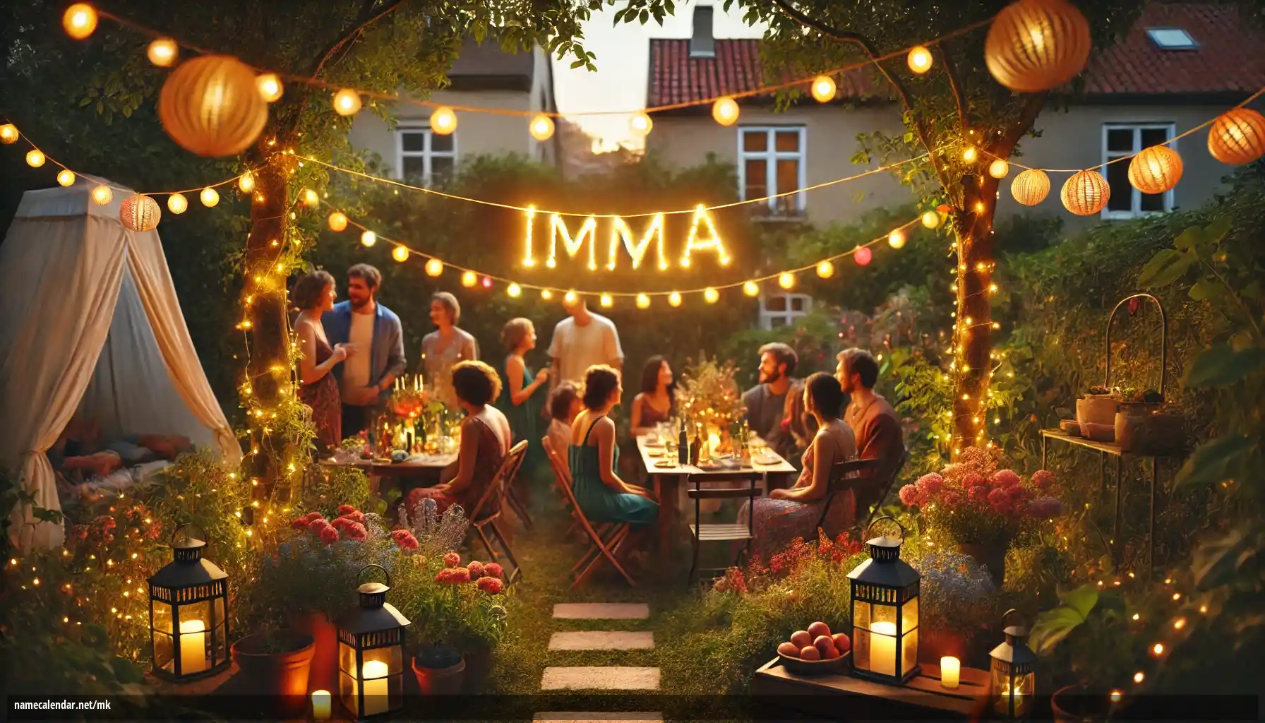 Прослава на именден и име - Imma