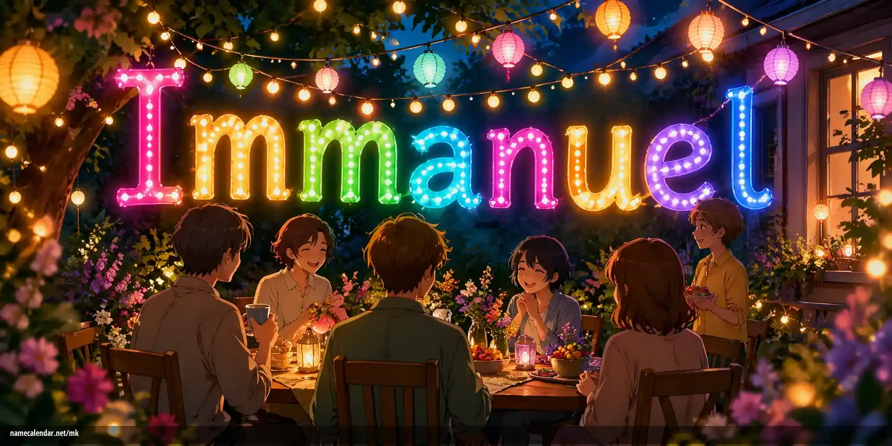 Прослава на именден и име - Immanuel