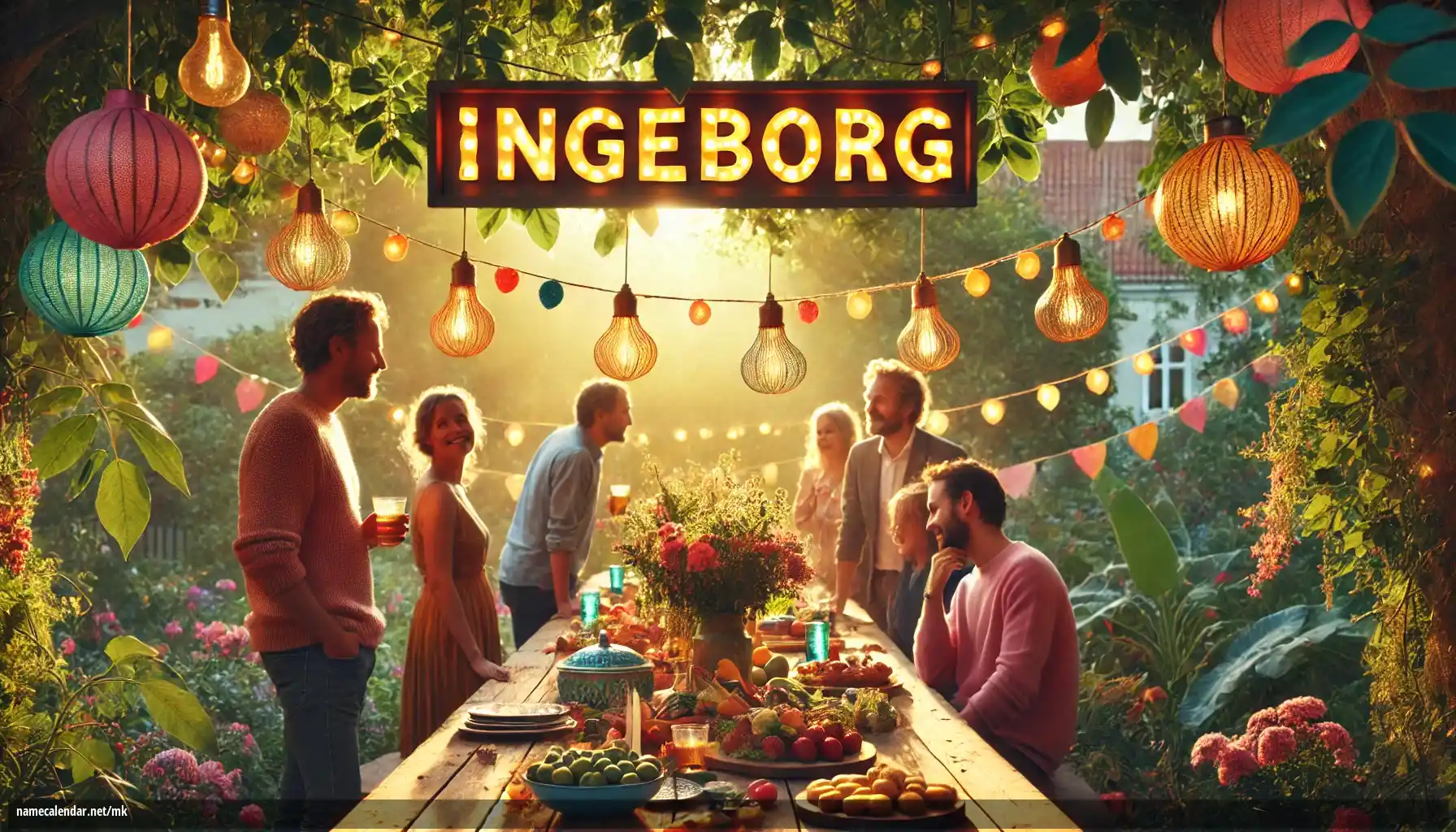 Прослава на именден и име - Ingeborg
