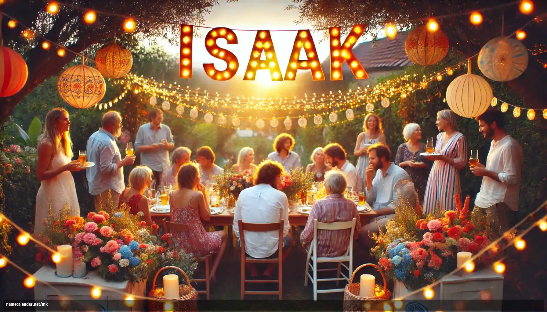 Прослава на именден и име - Isaak