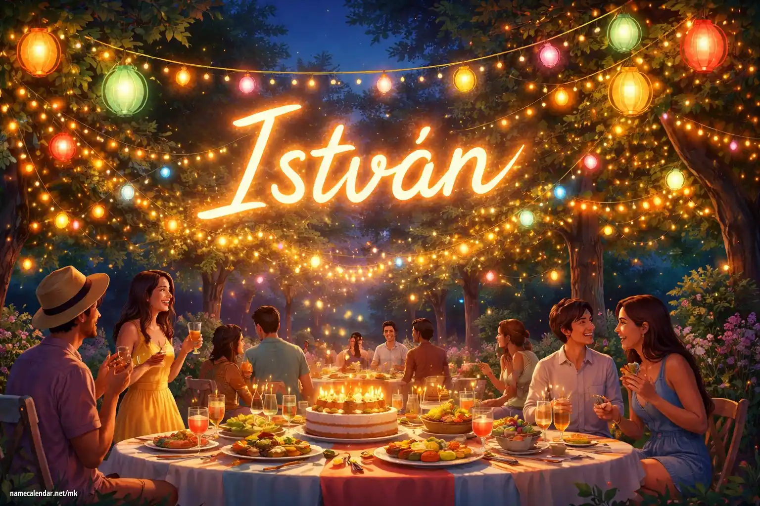 Прослава на именден и име - István