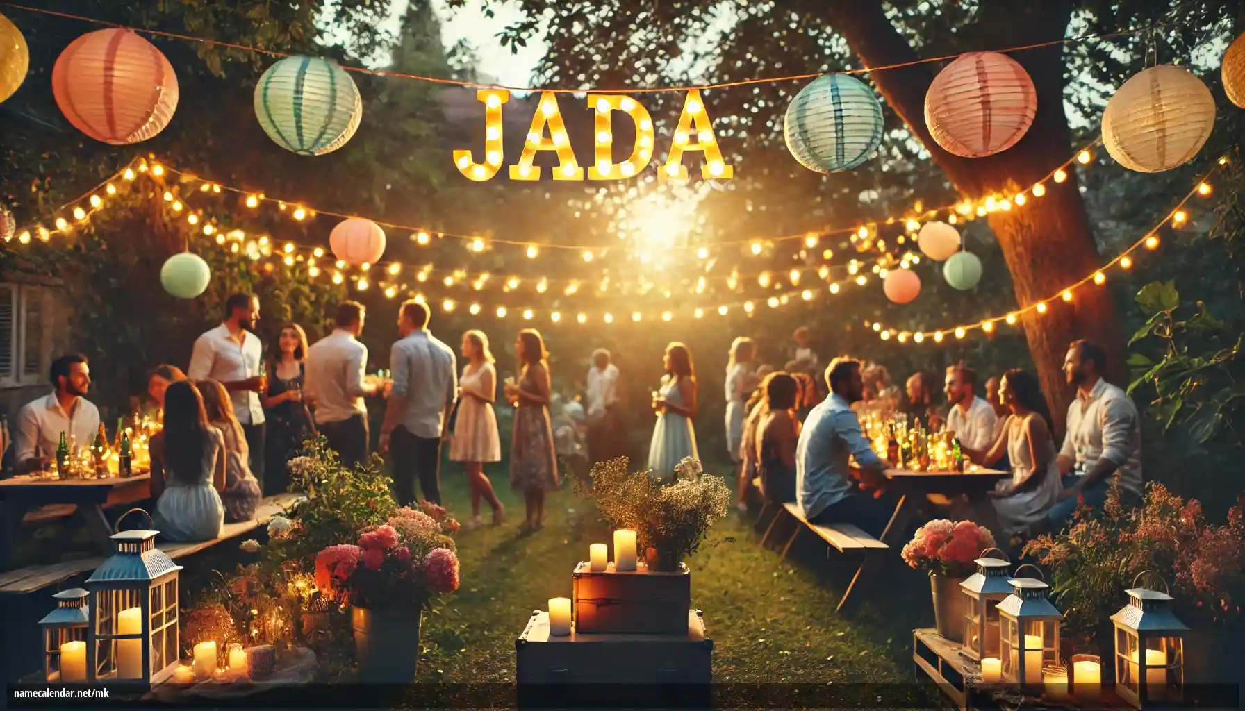 Прослава на именден и име - Jada