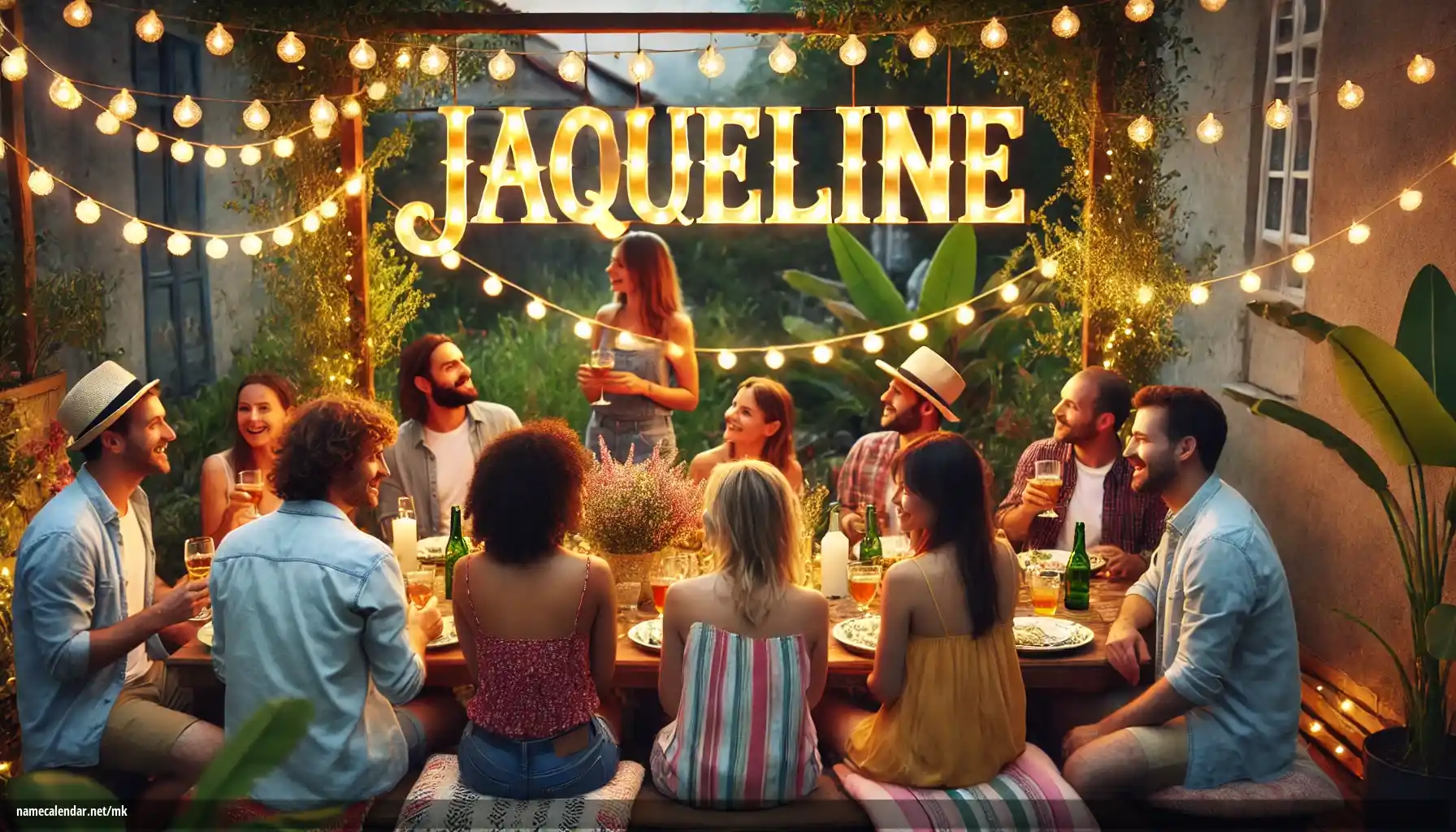 Прослава на именден и име - Jaqueline