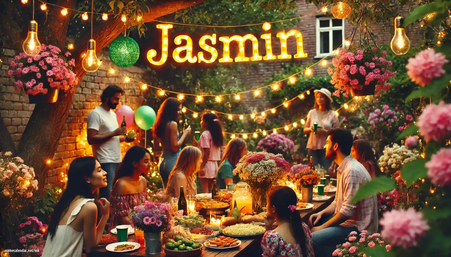 Прослава на именден и име - Jasmin