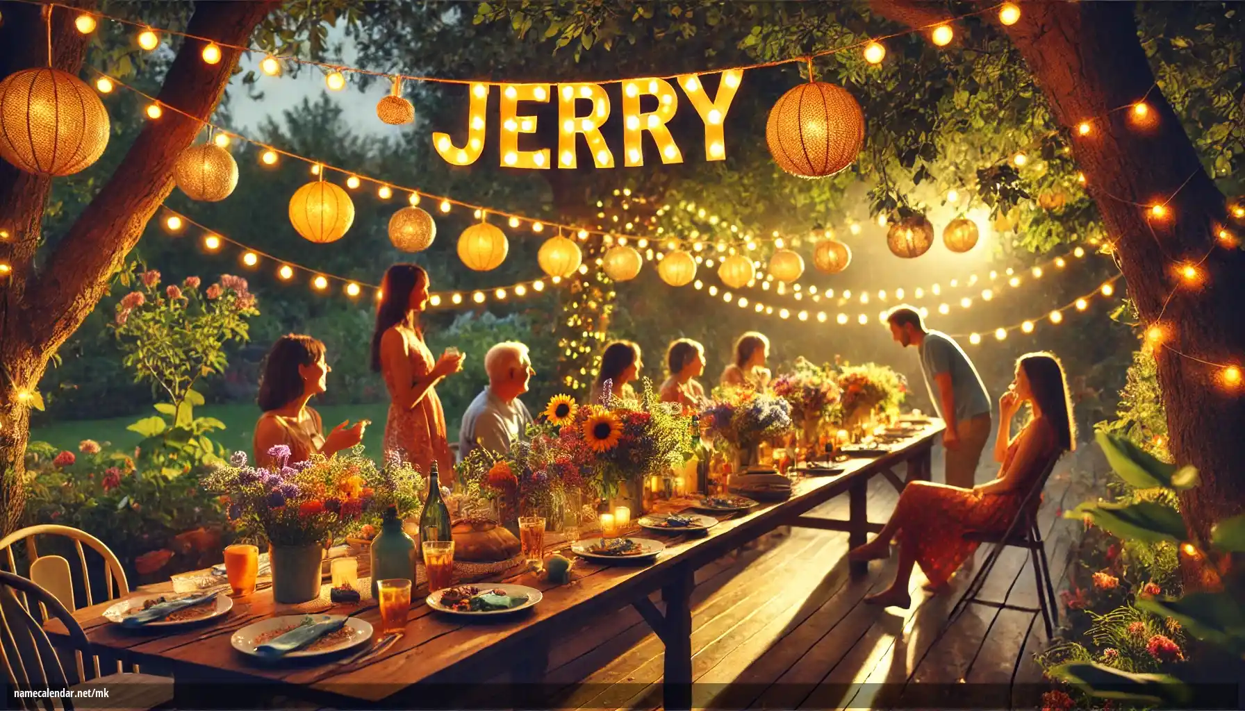 Прослава на именден и име - Jerry