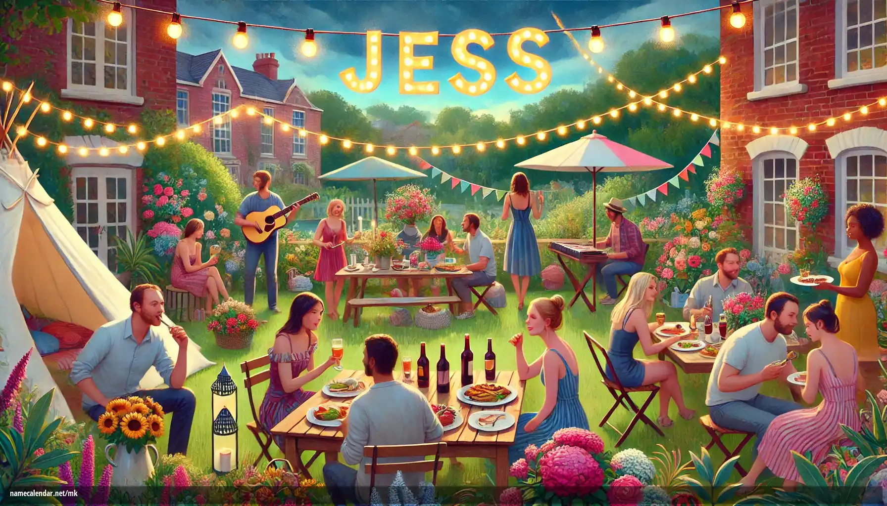 Прослава на именден и име - Jess