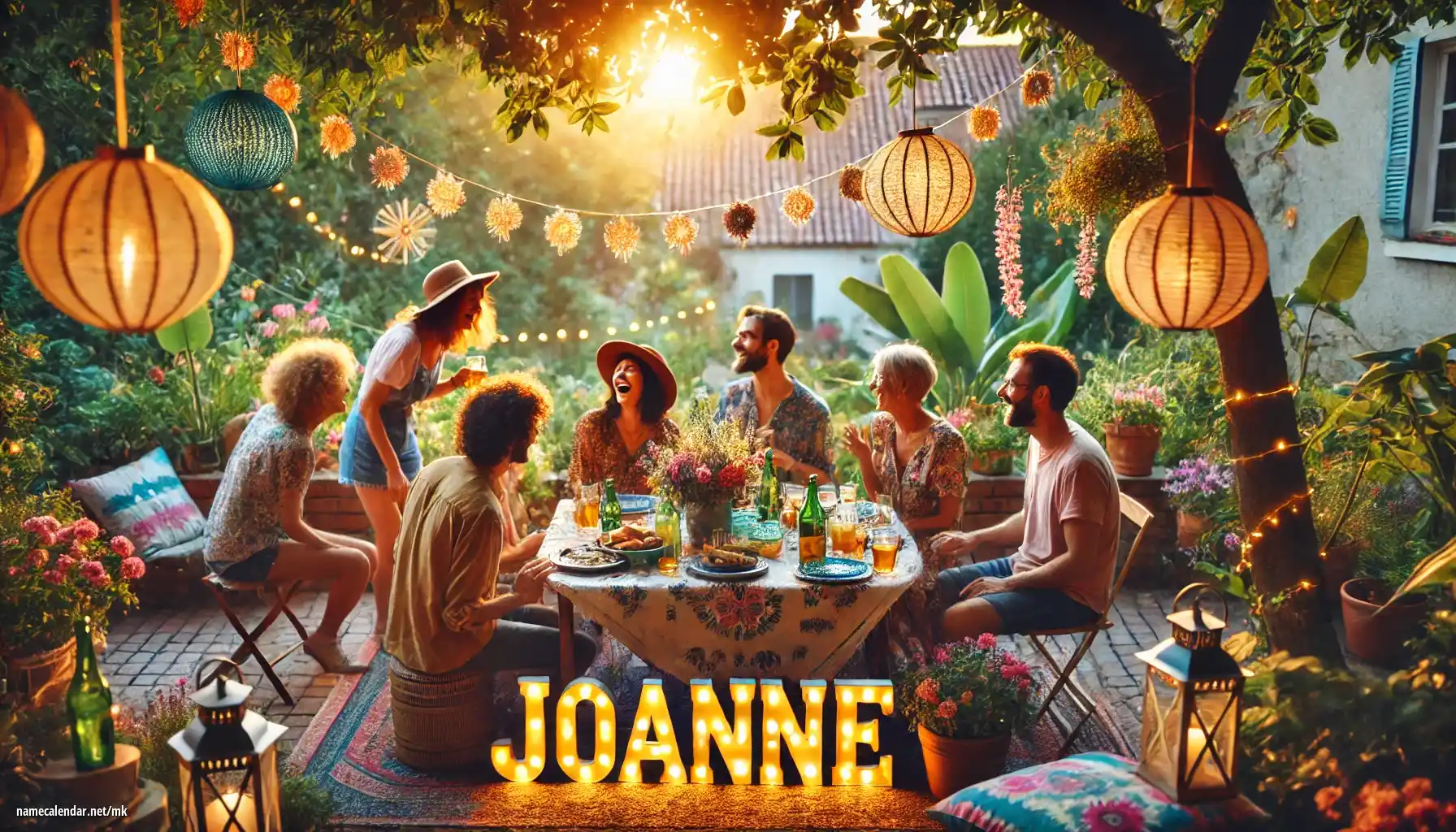 Прослава на именден и име - Joanne