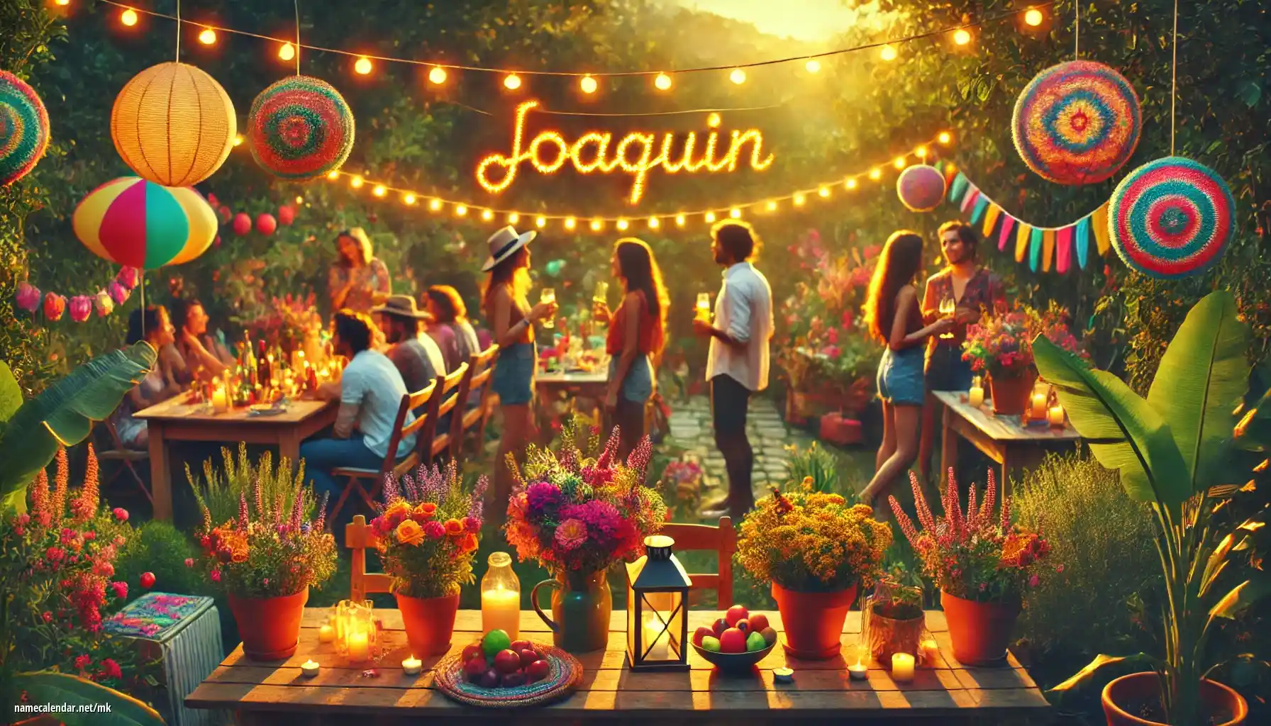 Прослава на именден и име - Joaquin