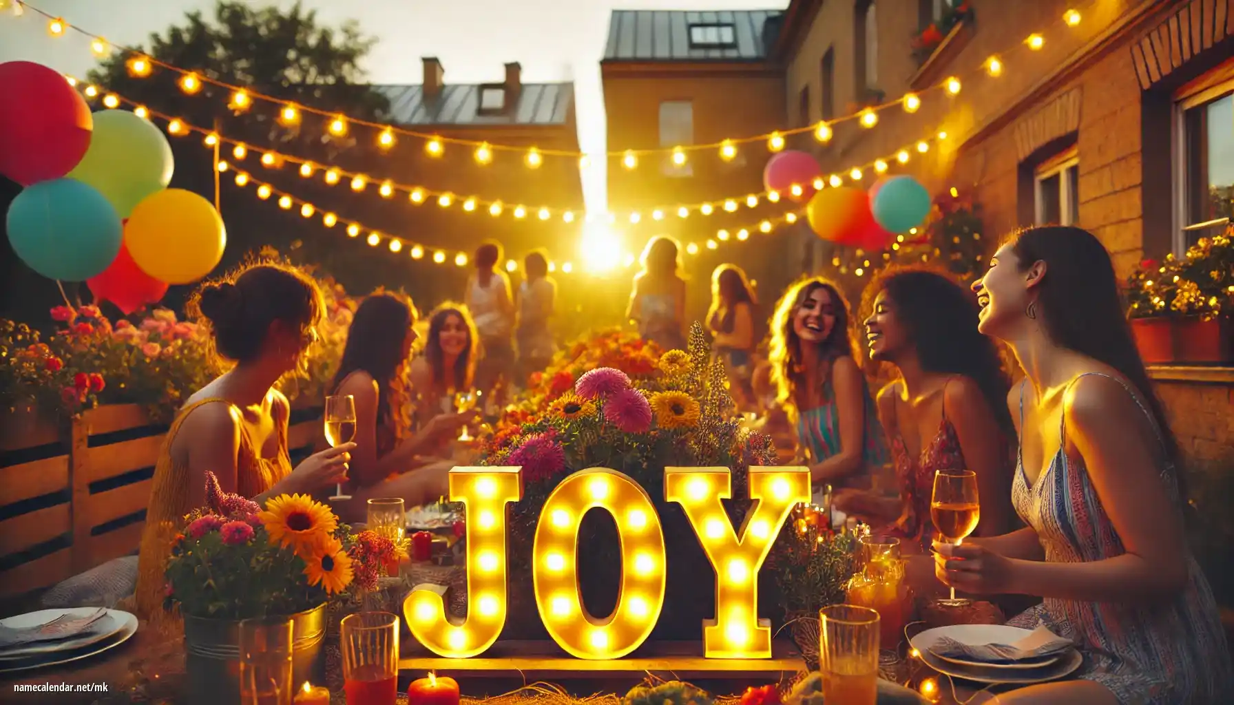 Прослава на именден и име - Joy