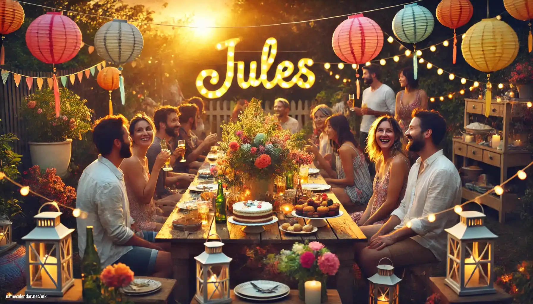 Прослава на именден и име - Jules