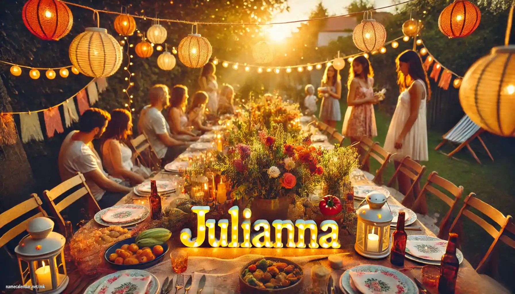 Прослава на именден и име - Julianna