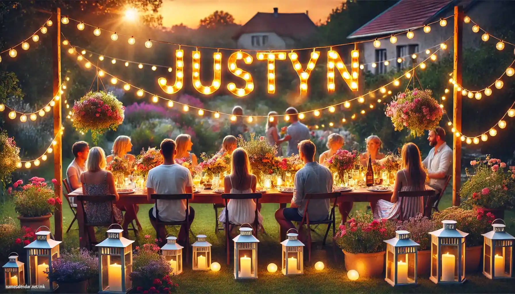 Прослава на именден и име - Justyn