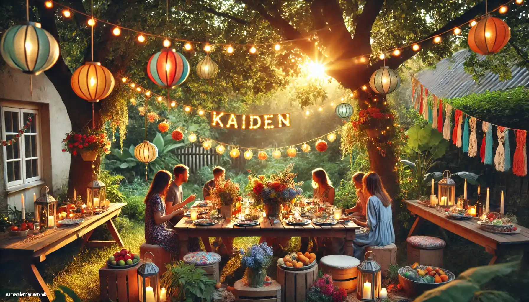 Прослава на именден и име - Kaiden