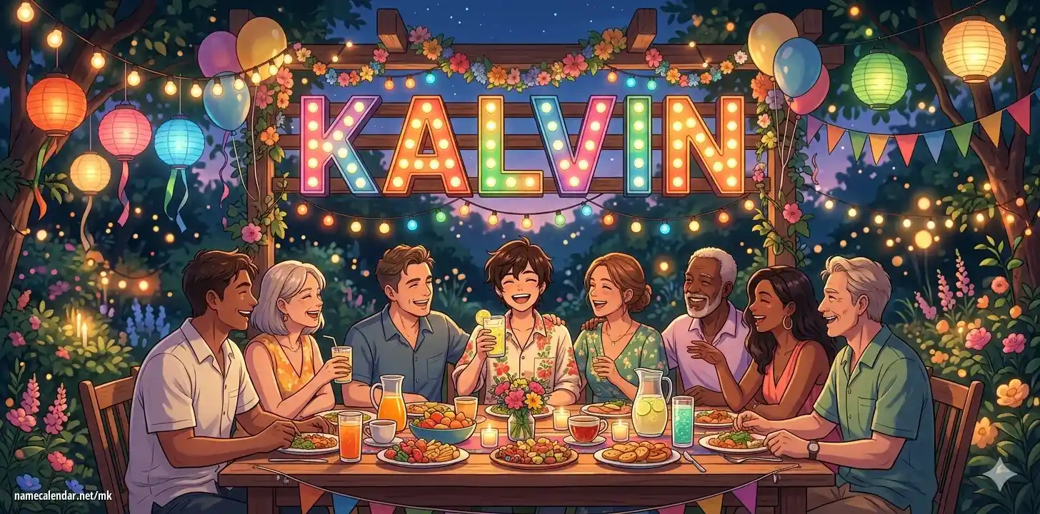 Прослава на именден и име - Kalvin